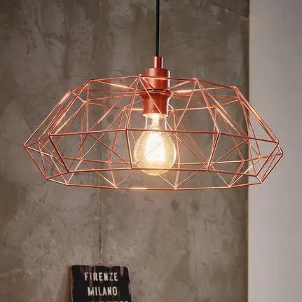 Carlton 2 hanging light, lattice, Ø 45.5 cm