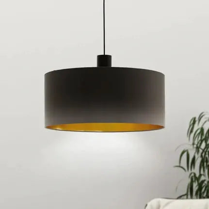 Concessa hanging lamp cappuccino/gold Ø 53 cm