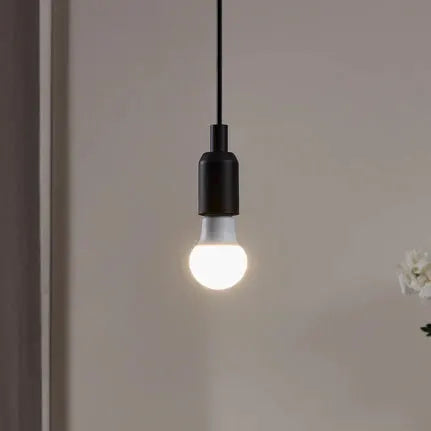 LED bulb E27 A60 9 W, warm white, opal