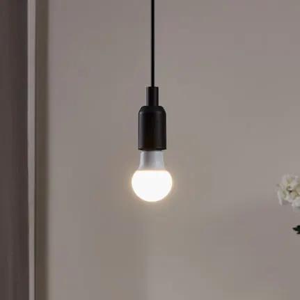 LED bulb E27 A60 9 W, warm white, opal