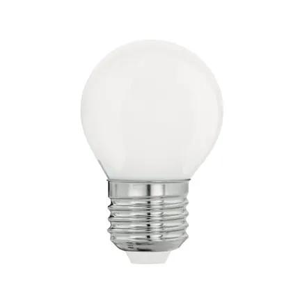 LED bulb E27 G45 4W, warm white, opal
