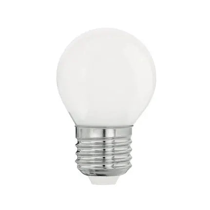 LED bulb E27 G45 4W, warm white, opal