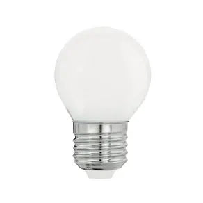 LED bulb E27 G45 4W, warm white, opal