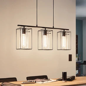 Loncino pendant light with interesting lampshades