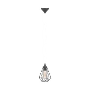 Tarbes hanging light, 1-bulb, 17.5 cm black