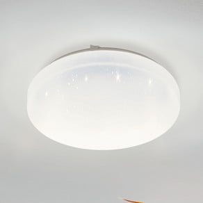Frania-S LED ceiling lamp, crystal effect, 28 cm