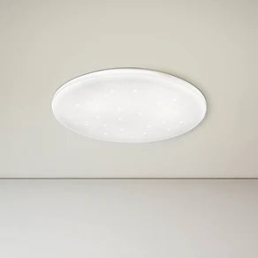Frania-S LED ceiling lamp, crystal effect, 33 cm