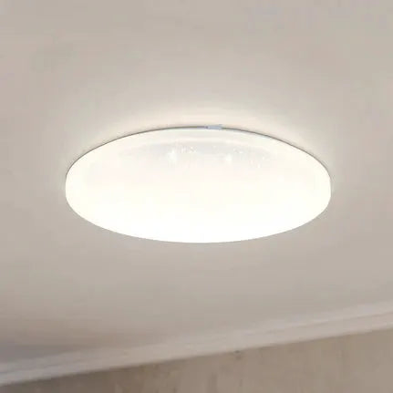 Frania-S LED ceiling lamp, crystal effect, 43 cm