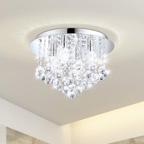 LED ceiling light Almonte with pendant, 50cm