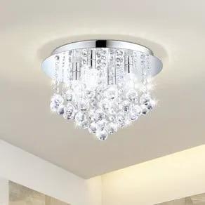 LED ceiling light Almonte with pendant, 50cm