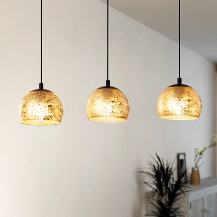 Albaraccin hanging light, three-bulb