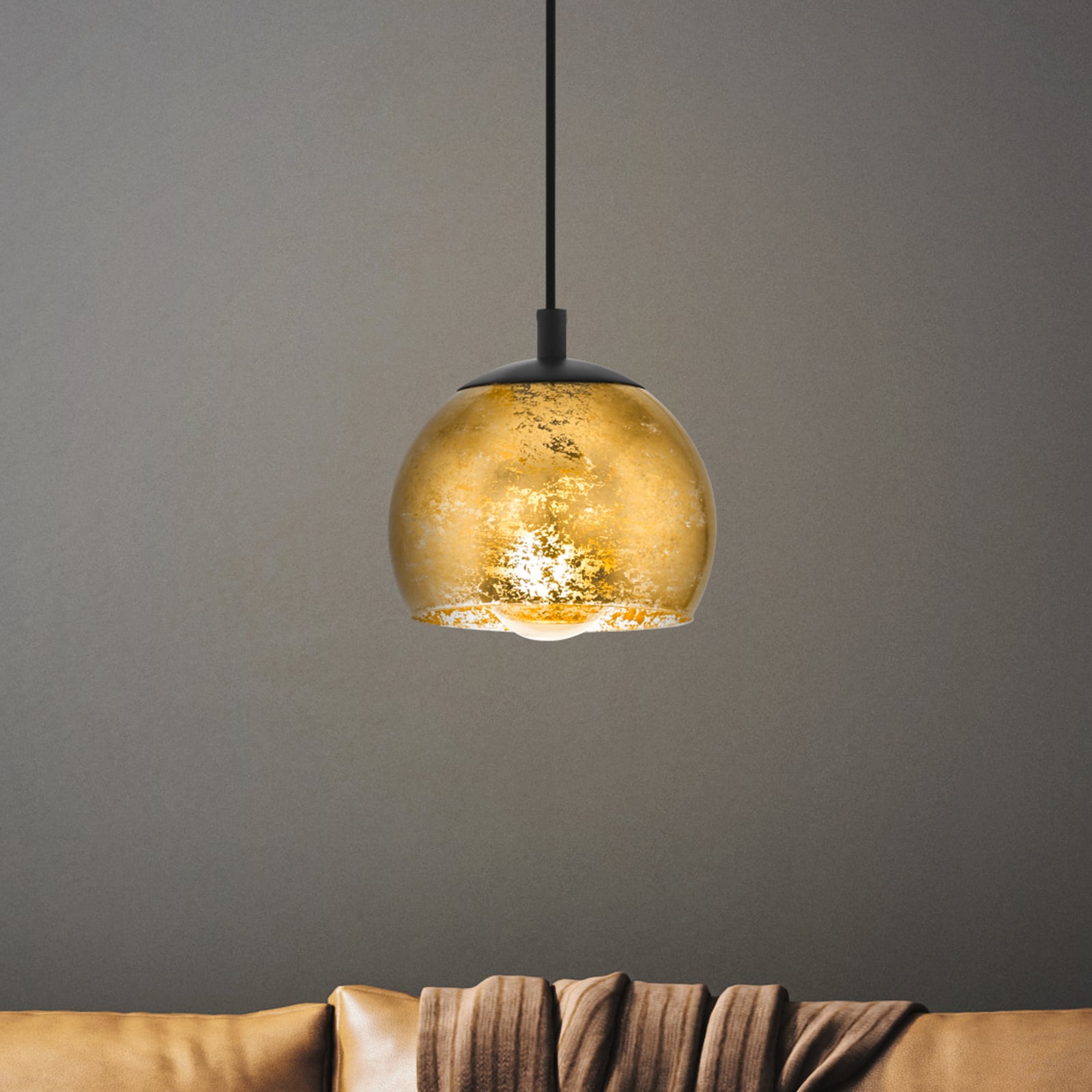 Albaraccin hanging light, one-bulb, Ø 19 cm
