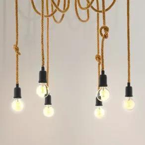 Rampside hanging light, six sockets