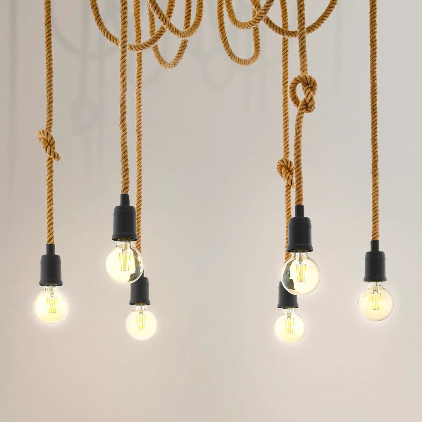 Rampside hanging light, six sockets