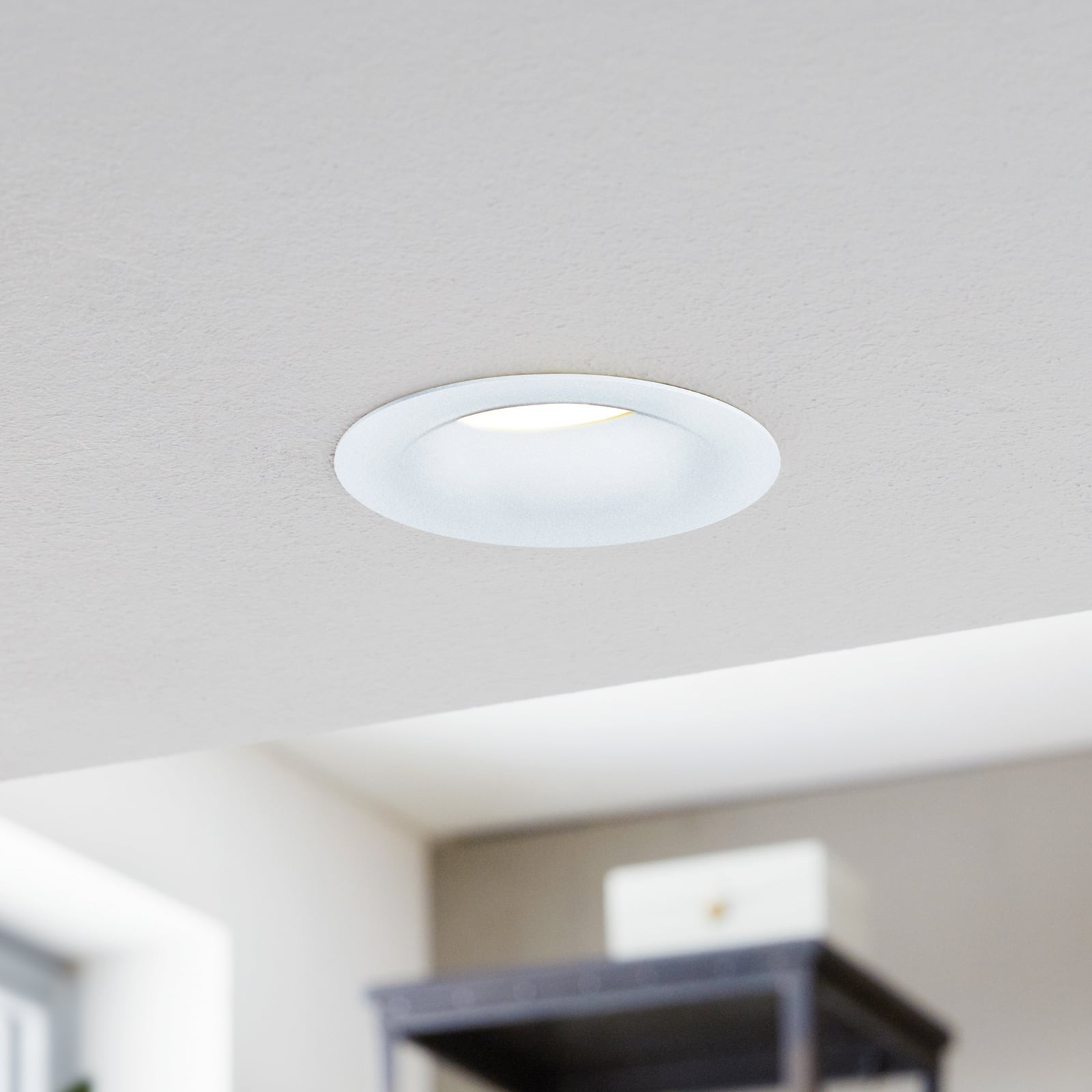 Saliceto downlight round rigid 2,700 K white