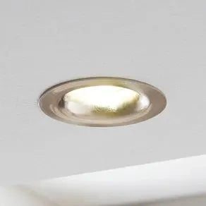 Saliceto downlight round rigid 2,700 K nickel