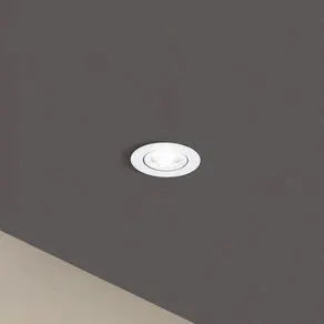 Saliceto downlight round rotatable 4,000K white