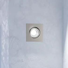 Saliceto downlight angular rotatable 2,700K nickel