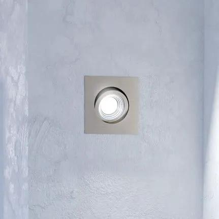 Saliceto downlight angular rotatable 2,700K nickel