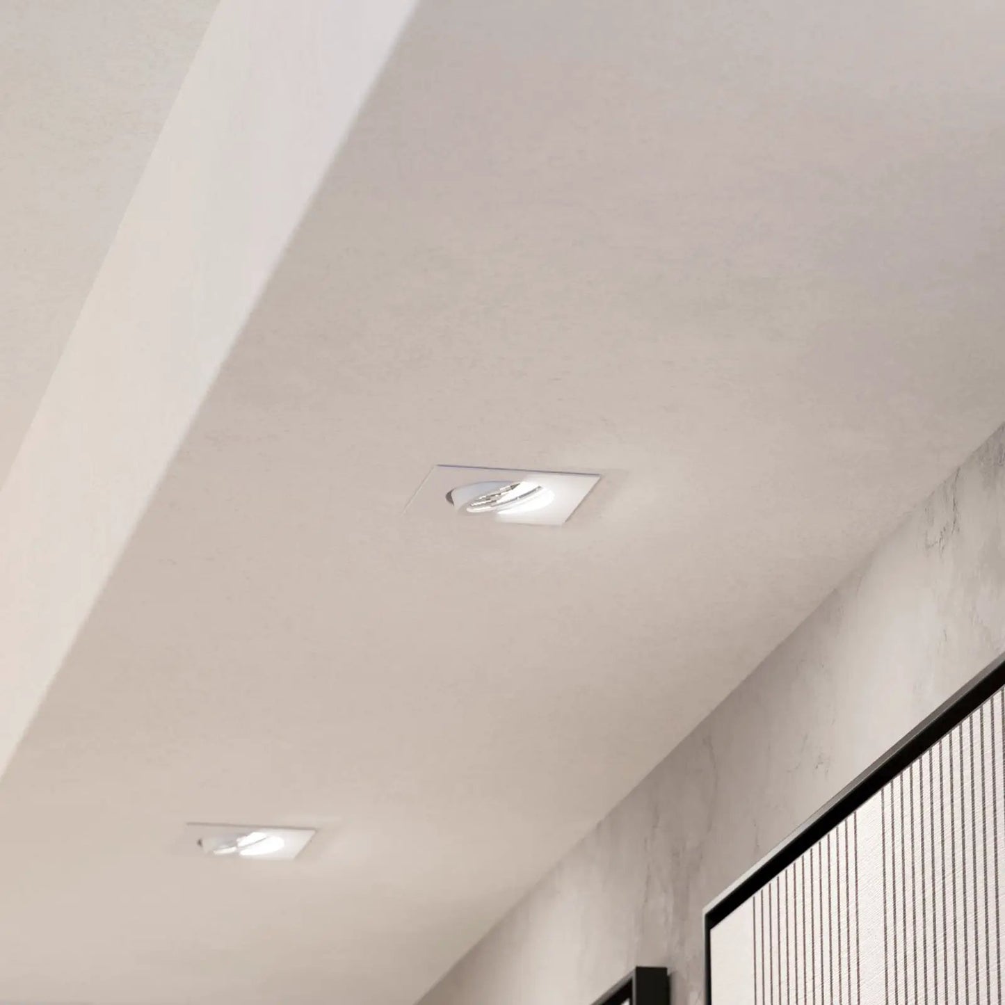 Saliceto downlight angular rotatable 4,000 K white