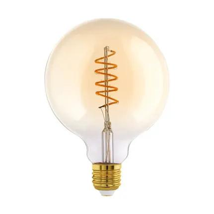 LED globe bulb E27 4W amber Ø 12.5 cm