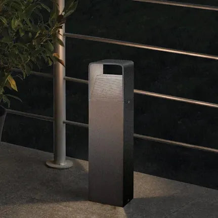 Doninni LED pedestal light 1, anthracite, 40 cm