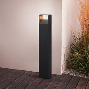 Doninni LED path light 1, anthracite, height 80 cm