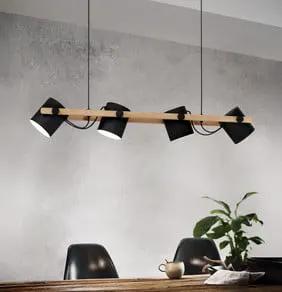 Hornwood hanging light, 4-bulb, pivotable
