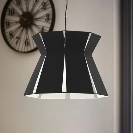 Valecrosia hanging light, black, Ø 42 cm