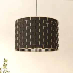 Marasales pendant light made of textile, Ø 38 cm