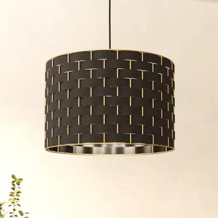 Marasales pendant light made of textile, Ø 38 cm