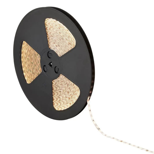 LED strip light reel for home and business accent lighting installations