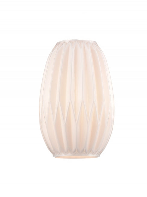 Franklite Faceted 150mm Opal Glass - Accessory Franklite Faceted 150mm Opal Glass Accessory