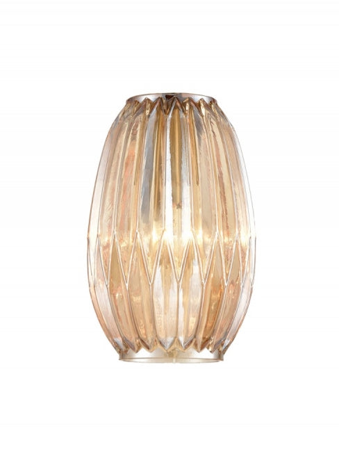 Franklite Faceted 150mm Amber Glass - Accessory Franklite Faceted 150mm Amber Glass Accessory