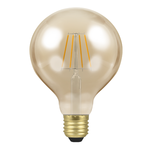 Crompton Lamps LED LED Decorative Globe G95 Antique Dimmable 4.5W 2200K ES-E27 - Crompton Lamps LED LED Decorative Globe G95 Antique Dimmable 4.5W 2200K ES-E27