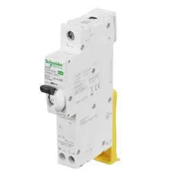 Electrical Lighting Schneider Acti9 25A 1P+Ns 1 Module B Curve 10kA 30mA Type A PoN RCBO - Electrical Lighting Schneider Acti9 25A 1P+Ns 1 Module B Curve 10kA 30mA Type A PoN RCBO