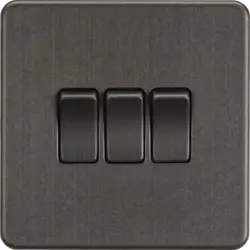 ml smoked bronze 10AX 3G 2-way Switch - Smoked Bronze - Electrical ml smoked bronze 10AX 3G 2-way Switch - Smoked Bronze Electrical