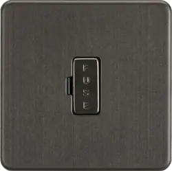 ml smoked bronze 13A Fused Spur Unit - Smoked Bronze - Electrical ml smoked bronze 13A Fused Spur Unit - Smoked Bronze Electrical