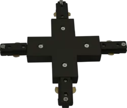 ml track light 230V Track X-connector - Black - ml track light 230V Track X-connector - Black