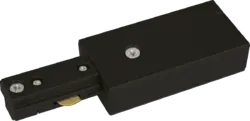 ml track light 230V Single Circuit Track Power Feed - Black - ml track light 230V Single Circuit Track Power Feed - Black