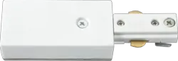 ml track light 230V Single Circuit Track Power Feed - White - ml track light 230V Single Circuit Track Power Feed - White