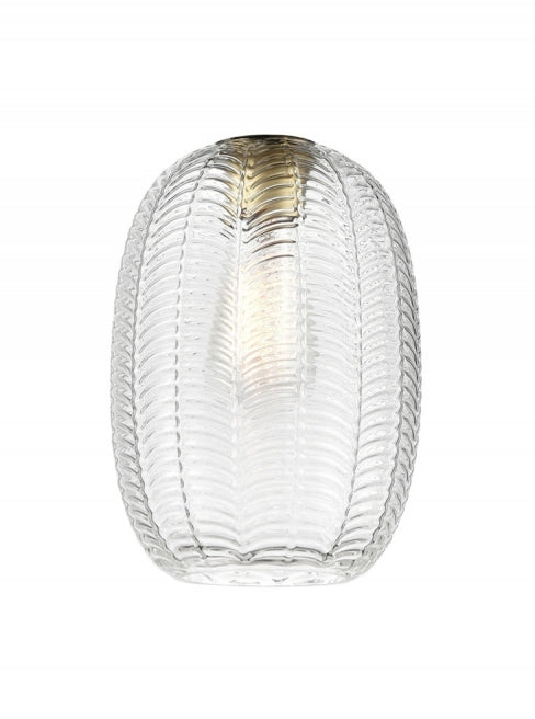 Franklite Chevron Clear Glass 180mm X 250mm - Accessory Franklite Chevron Clear Glass 180mm X 250mm Accessory