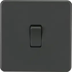 ml antricate 10AX 1G 2-way Switch - Anthracite - ml antricate 10AX 1G 2-way Switch - Anthracite