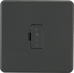 ml antricate 13A Fused Spur Unit - Anthracite - ml antricate 13A Fused Spur Unit - Anthracite