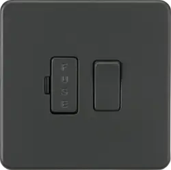 ml antricate 13A Switched Fused Spur Unit - Anthracite - ml antricate 13A Switched Fused Spur Unit - Anthracite