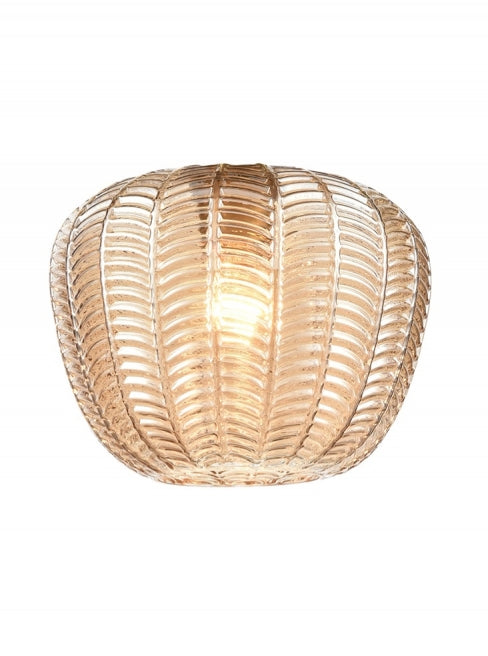 Franklite Chevron Amber Glass 230mm X 180mm - Accessory Franklite Chevron Amber Glass 230mm X 180mm Accessory