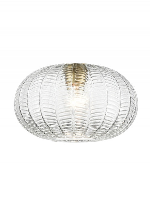 Franklite Chevron Clear Glass 260mm X 160mm - Accessory Franklite Chevron Clear Glass 260mm X 160mm Accessory