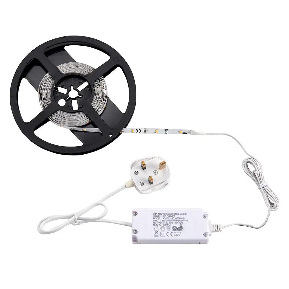 Saxby Tape Packs Flexline 12V 5m kit 12W warm white - Saxby Tape Packs Flexline 12V 5m kit 12W warm white