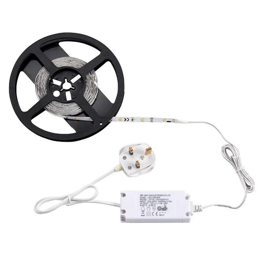 Saxby Tape Packs Flexline 12V 5m kit 12W warm white - Saxby Tape Packs Flexline 12V 5m kit 12W warm white