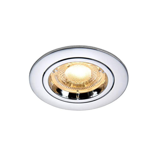 saxby non fire rated downlight Saxby Cast GU10 Fixed Downlight - Chrome - saxby non fire rated downlight Saxby Cast GU10 Fixed Downlight - Chrome